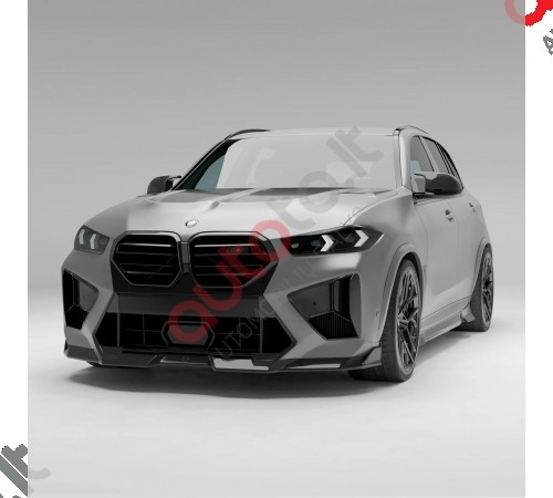 Bmw X5M F95 LCI priekinis bamperio spoileris (2023-) Bmw X5M F95 LCI priekinis bamperio spoileris (2023-)